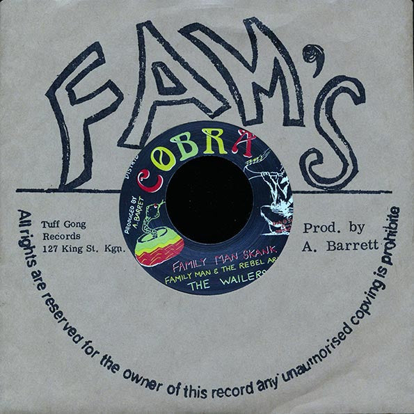The Wailers - Family Man Skank  /  The Wailers - Dub Combination (Japan)