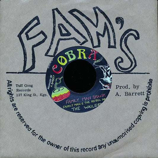 The Wailers - Family Man Skank  /  The Wailers - Dub Combination (Japan)
