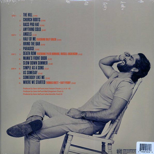 Thomas Rhett - Where We Started (ltd. ed.) (2xLP) (black/gold swirl vinyl)