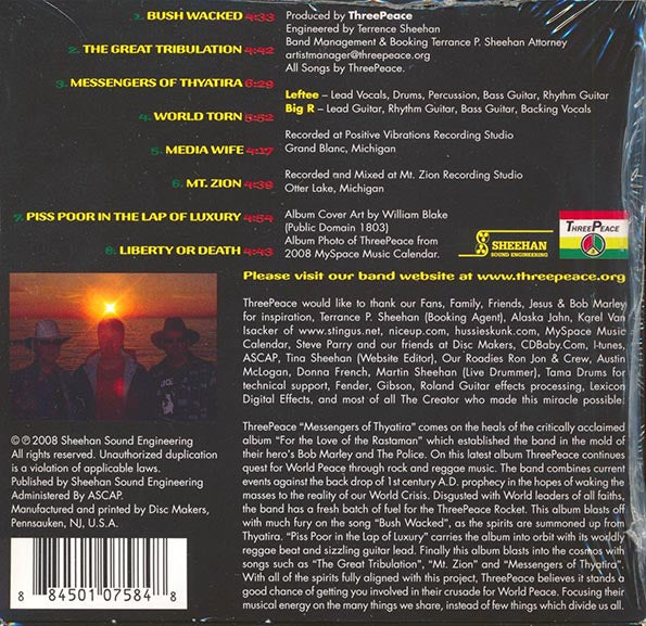 Threepeace - Messengers Of Thyatira