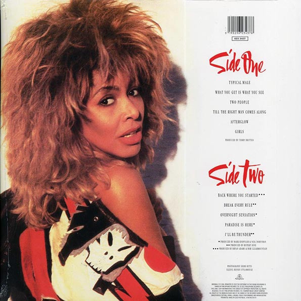 Tina Turner - Break Every Rule (remastered)