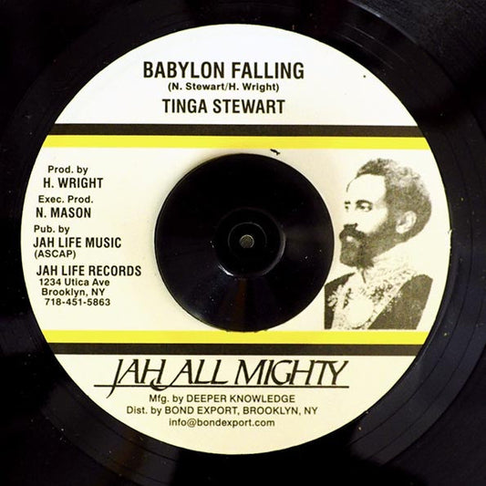 Tinga Stewart - Babylon Falling  /  Jah Life - Super Star Mix Version (rhythm: "Babylon Falling")