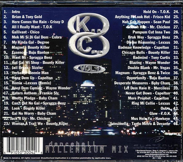 TOK, Cobra, Sizzla, Beenie Man, Etc. - Dancehall Millennium Mix Volume 1