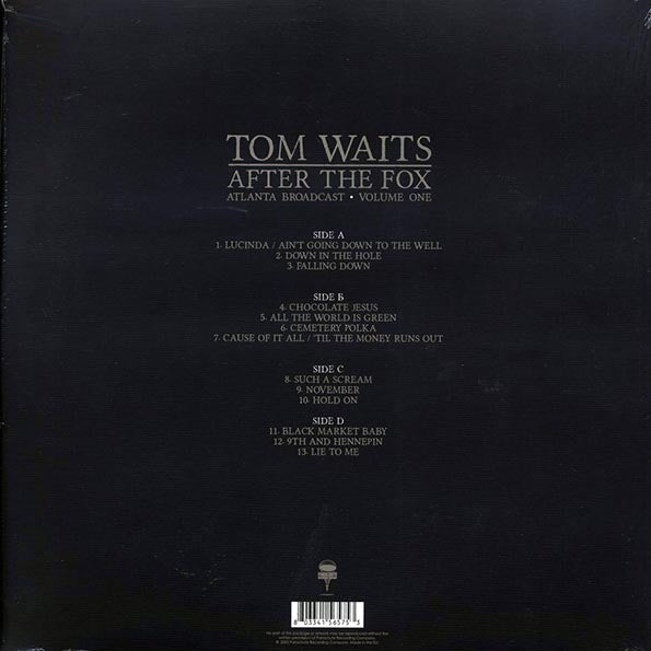 Tom Waits - After The Fox Volume 1: Atlanta Broadcast (2xLP)