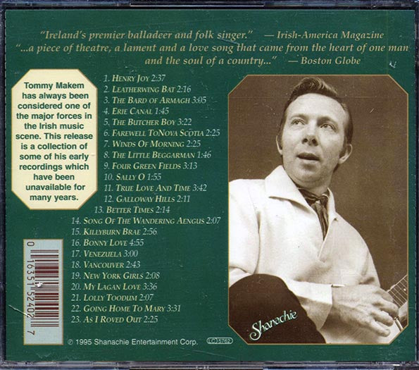 Tommy Makem - From The Archives (marked/ltd stock)