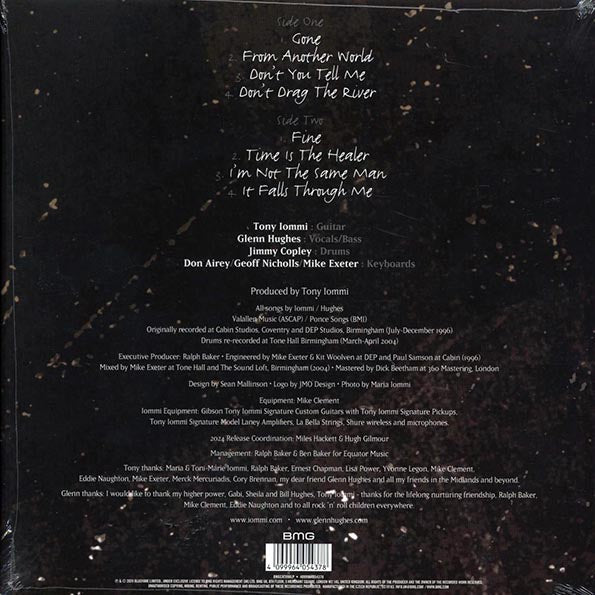 Tony Iommi, Glenn Hughes - The 1996 Dep Sessions (ltd. ed.) (blue vinyl)