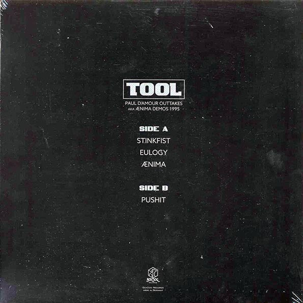 Tool - Paul D'amour Outtakes, Aenima Demos 1995