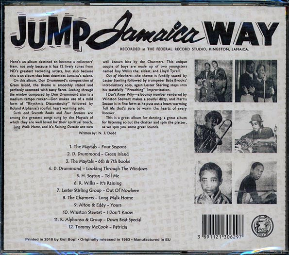 Toots & The Maytals, Don Drummond, Tommy McCook, Roland Alphonso, Etc. - Jump Jamaica Way