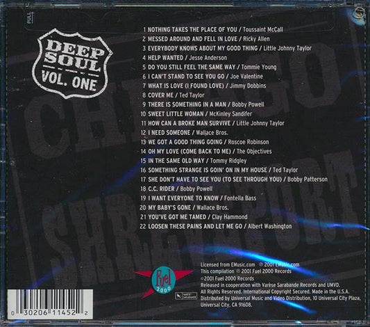 Toussant McCall, Ricky Allen, Little Johnny Taylor, Etc. - From Chicago To Shreveport: Deep Soul Volume 1 (22 tracks) (marked/ltd stock) (remastered)