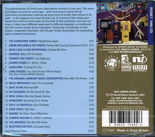 Townes Van Zandt, Hazeldine, Long Ryders, Etc. - The Rough Guide To Americana