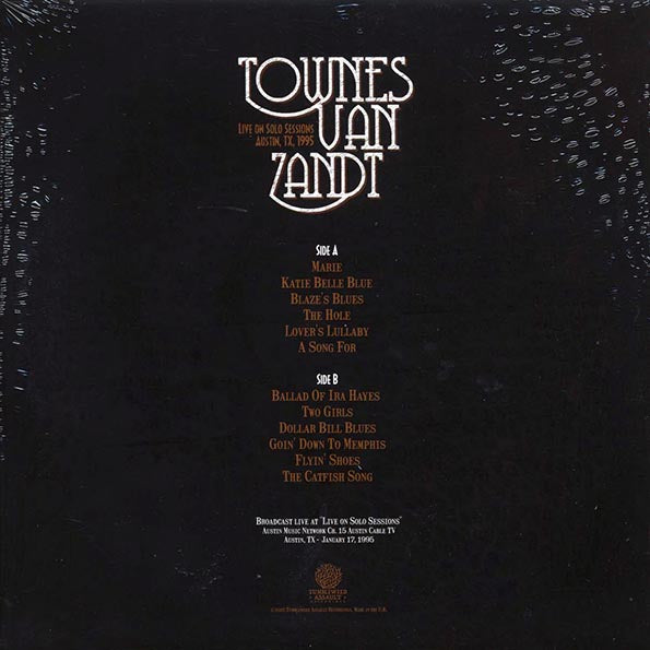 Townes Van Zandt - Live At Solo Sessions, Austin, TX 1995
