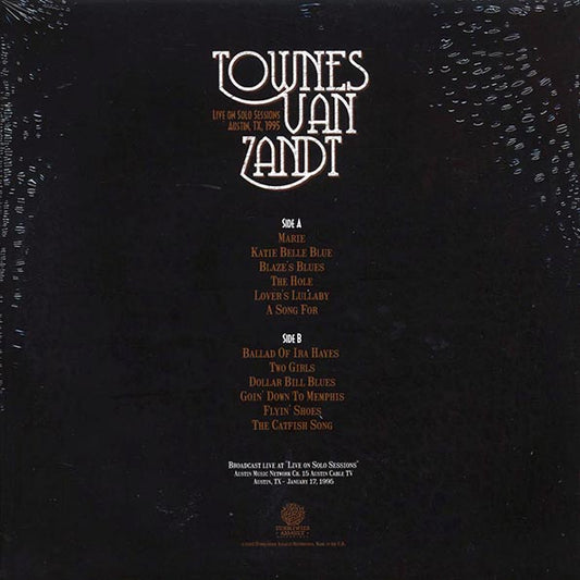 Townes Van Zandt - Live At Solo Sessions, Austin, TX 1995