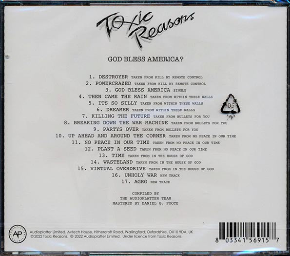 Toxic Reasons - God Bless America?