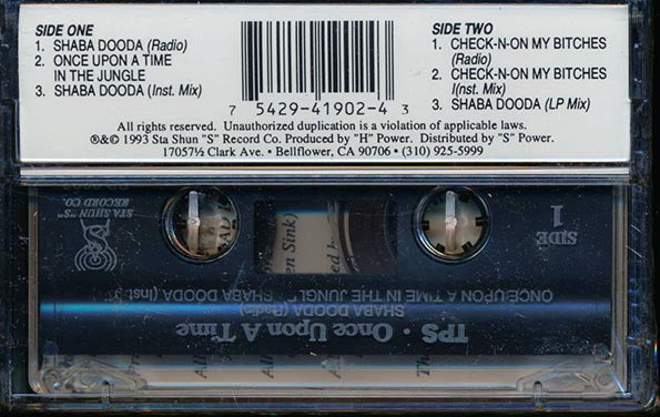 TPS - Once Upon A Time (orig. press) Cassette
