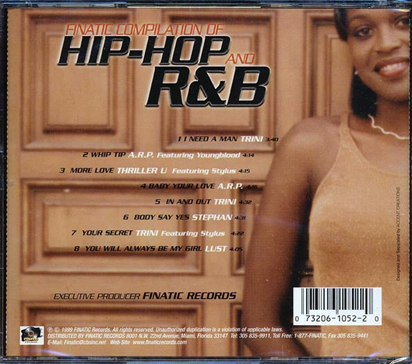 Trini Jacobs, ARP, Thriller U, Etc. - Finatic Compilation Of Hip-Hop And R&B