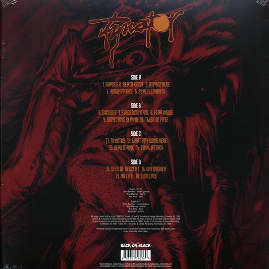 Tynator - Shrieking Sounds Of Deafening Terror (ltd. ed.) (2xLP) (red vinyl)