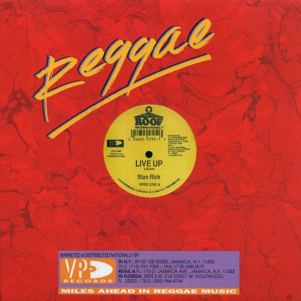 U Brown - Back To Africa  /  Stan Rick - Live Up