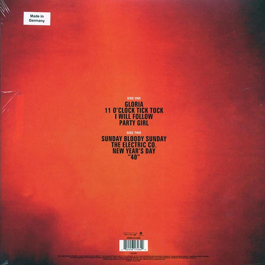 U2 - Live: Under A Blood Red Sky (40th Anniv. Ed.) (RSD 2023) (2xLP) (180g) (remastered) (red vinyl)