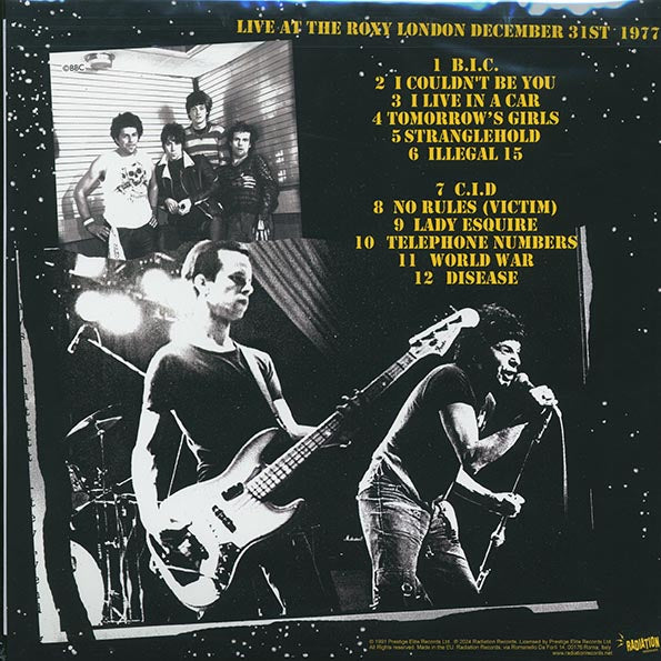 UK Subs - Live At The Roxy 1977 (RSD 2024) (yellow vinyl)