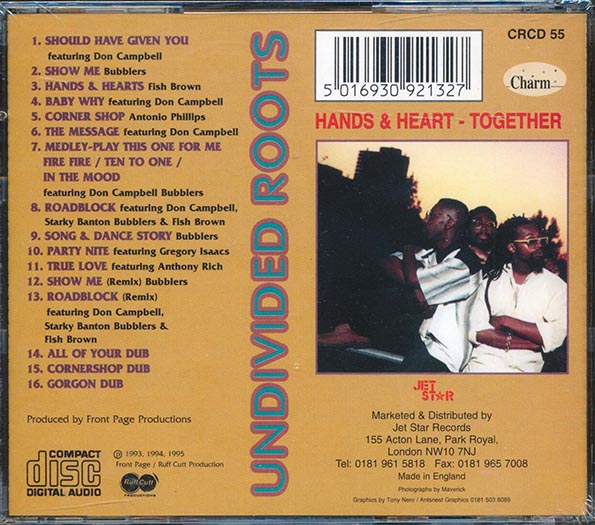 Undivided Roots - Hands & Hearts Together