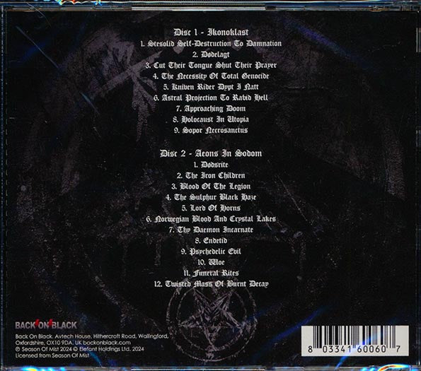 Urgehal - Ikonoclast + Aeons In Sodom (2 albums on 2 CDs) (21 tracks) (2xCD)