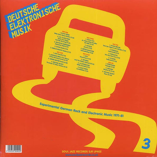 Various - Deutsche Elektronische Musik 3: Experimental German Rock And Electronic Music 1971-81 (3xLP)