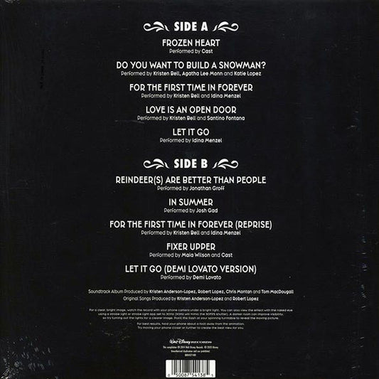 Various - Frozen: The Songs (zeotrope vinyl) (picture disc)