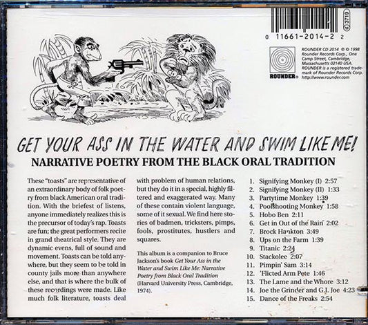 Various - Get You're Ass In The Water And Swim Like Me! Narrative Poetry From The Black Oral Tradition (incl. large booklet) (marked/ltd stock)