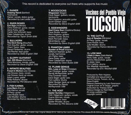 Various - Vecinos Del Pueblo Viejo: Tucson Arizona CD