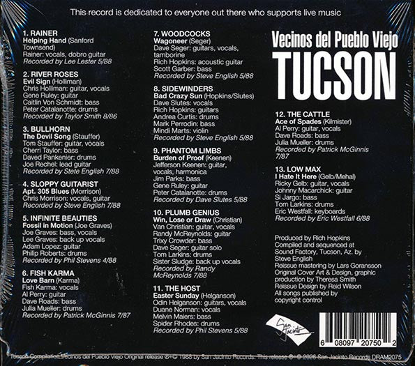 Various - Vecinos Del Pueblo Viejo: Tucson Arizona CD