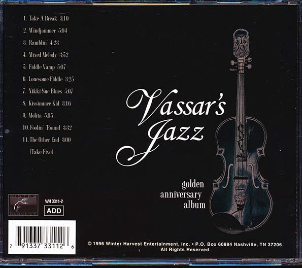 Vassar Clements - Vassar's Jazz: Golden Anniversary Album