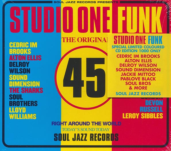 Vin Gordon, Jackie Mittoo, Cedric Brooks, Etc. - Studio One Funk CD