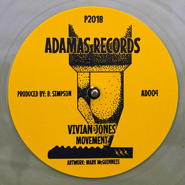 Vivian Jones - Movement; Movement Dub  /  Movement Dub 2 (clear vinyl)