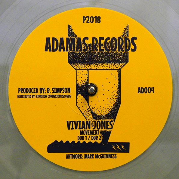 Vivian Jones - Movement; Movement Dub  /  Movement Dub 2 (clear vinyl)