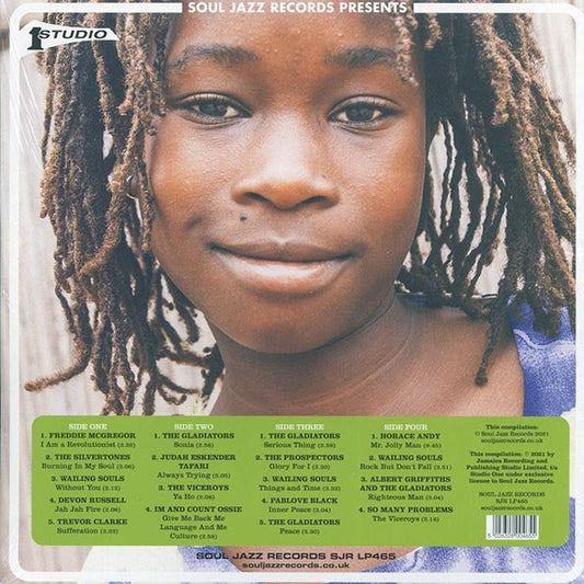 Wailing Souls, The Gladiators, The Viceroys, Judah Eskender Tafari, Etc. - Fire Over Babylon: Dread, Peace And Conscious Sounds At Studio One (2xLP)