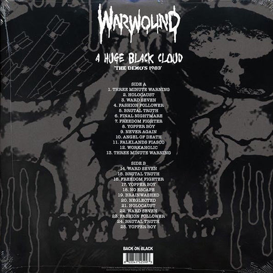 Warwound - A Huge Black Cloud: The Demo's 1983 (ltd. ed.) (clear vinyl)