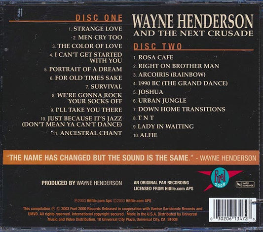 Wayne Henderson & The Next Generation - The Wayne Henderson Collection (21 tracks) (2xCD) (marked/ltd stock)