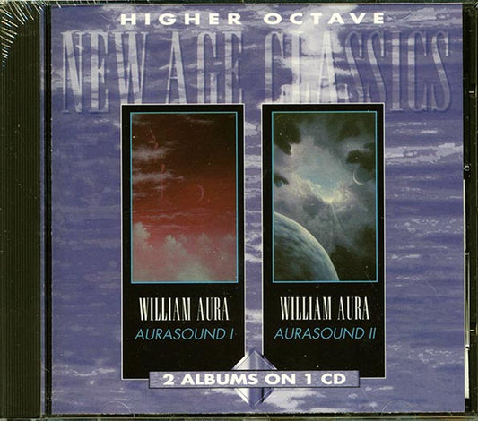 William Aura - Aurasound 1 + Aurasound 2 (2 albums on 1 CD) CD