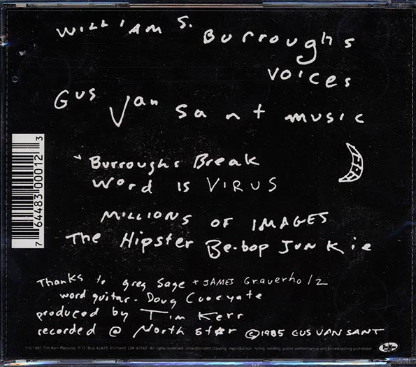 William S Burroughs, Gus Van Sant - The Elvis Of Letters (marked/ltd stock)