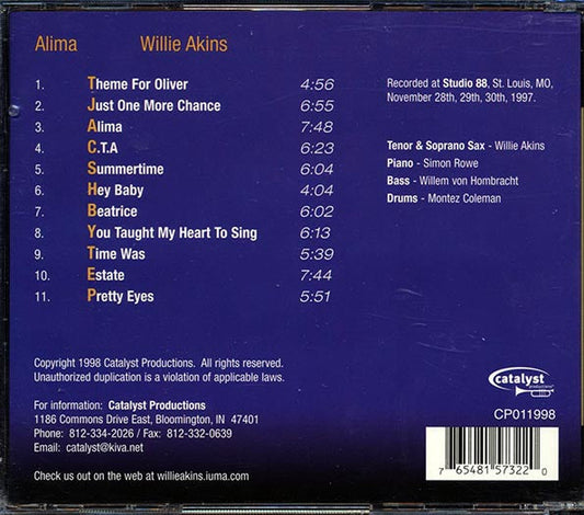 Willie Akins - Alima