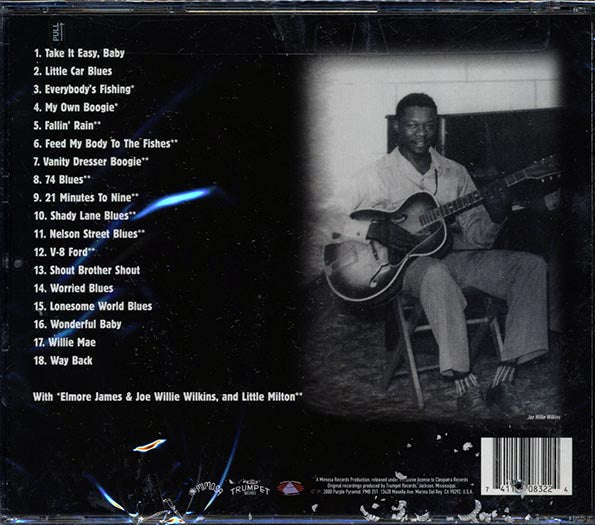 Willie Love And His Three Aces - Greenville Smokin' (marked/ltd stock)