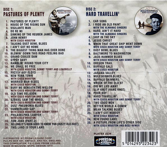 Woody Guthrie - The Ultimate Collection: 51 Ground Breaking Recordings (51 tracks) (2xCD)