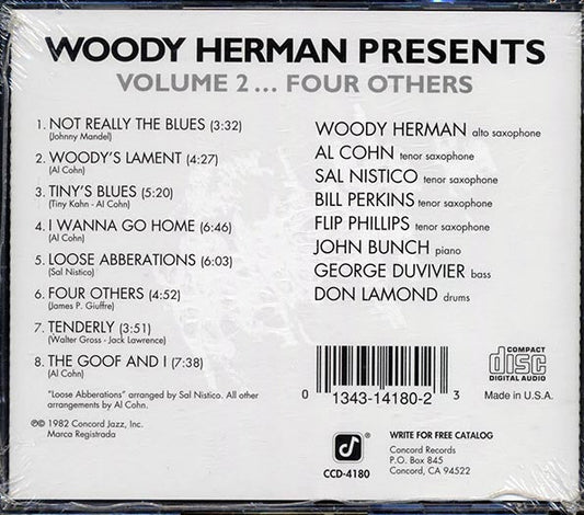 Woody Herman - Woody Herman Presents Volume 2: Four Others