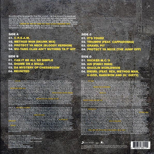 Wu-Tang Clan - Legend Of The Wu-Tang Clan: Wu-Tang Clan's Greatest Hits (2xLP)