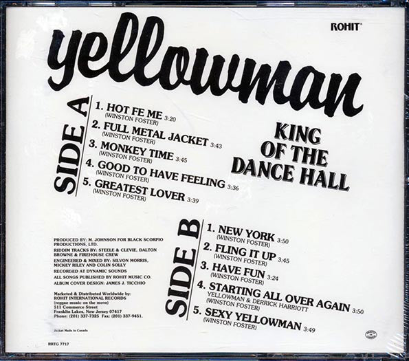 Yellowman - King Of The Dance Hall