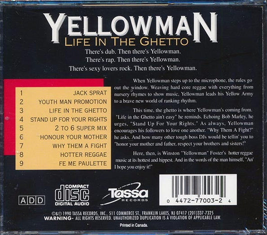 Yellowman - Life In The Ghetto