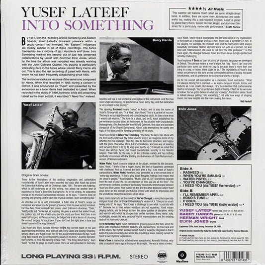 Yusef Lateef - Into Something (+2 bonus tracks) (ltd. ed.) (180g)