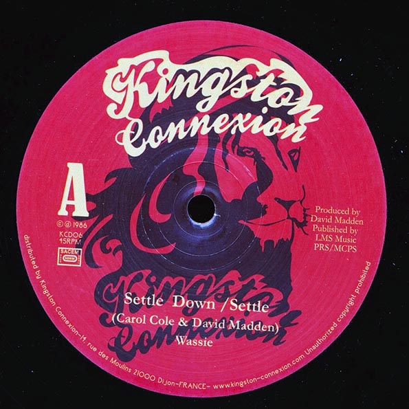 Zap Pow - River  /  Carol Cole - Settle Down; David Madden - Settle