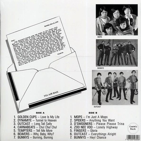 Zoo Nee Voo, The Golden Cups, The Mops, The Spiders, The Bunnys, Etc. - Sixties Japanese Garage Psych Sampler