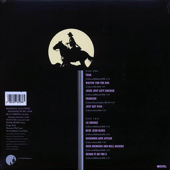 ZZ Top - The Best Of ZZ Top (blue vinyl)